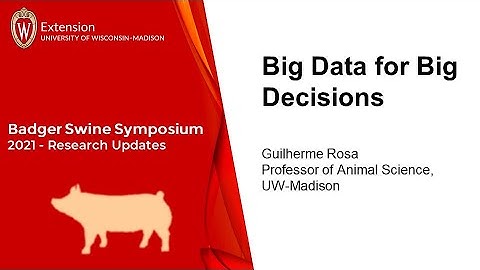 Big Data for Big Decisions