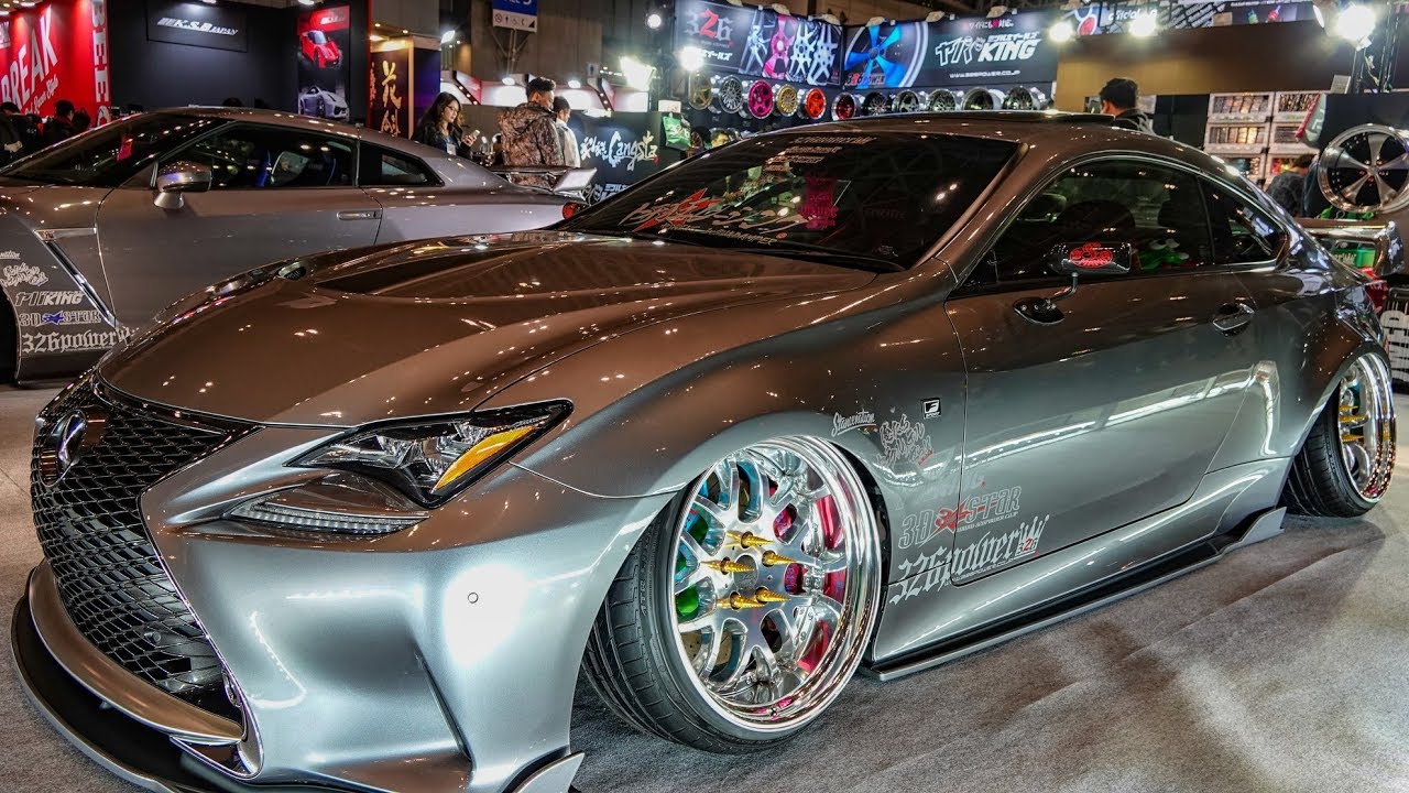 (4K)LEXUS LS VIPSTYLE custom ヤバKING レクサスLS VIPカー - TOKYO AUTO SALON ...