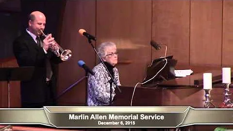 Marlin Allen Memorial Service