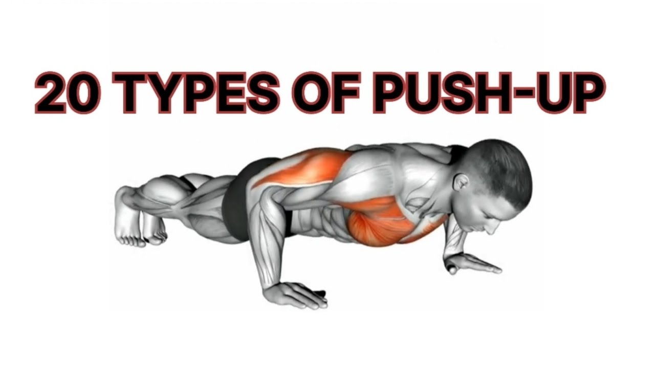 20 Types of PushUps at Home YouTube