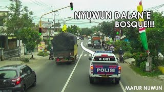 [SLOW BUT SURE] Beginilah rasanya naik Bus DOUBLE DECKER dengan DIKAWAL KEPOLISIAN