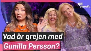 Vad är grejen med Gunilla Persson i Melodifestivalen?