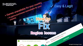How to fix game and in-game purchase not available for your country Change pay store country screenshot 4