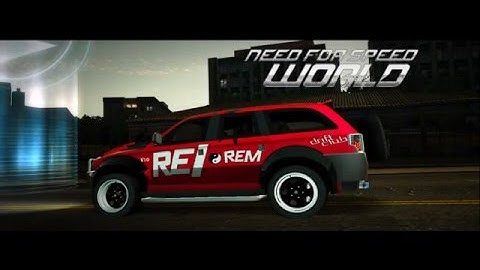 NFS World Speed Rabbit SUV SKIRMISH drag FullHD