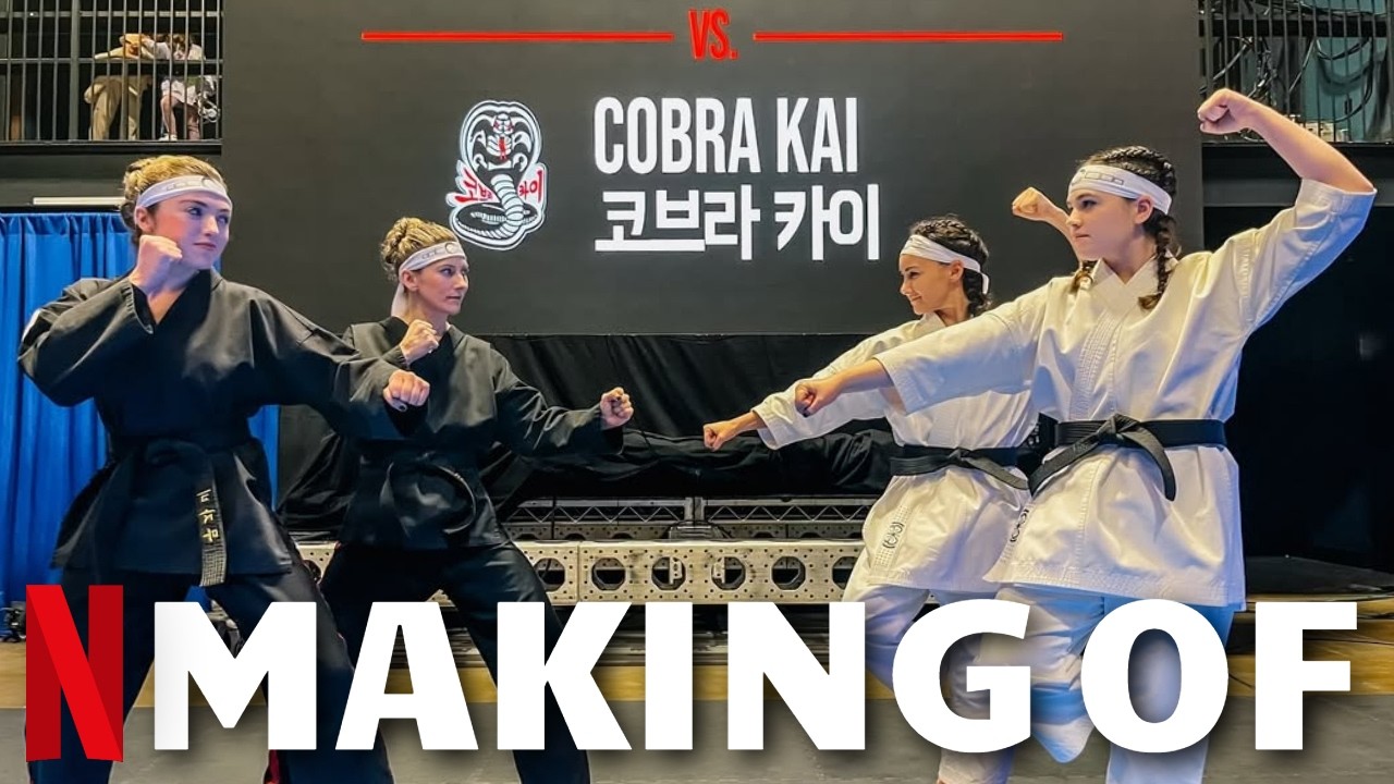 Making Of COBRA KAI Season 6 Part 2 - Behind The Scenes Of The Sekai Taikai, Fight Training & Stunts