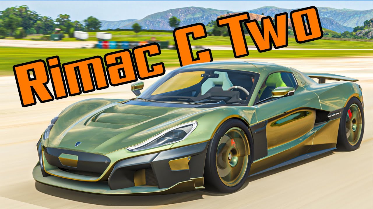 นี่คือรถที่เงียบที่สุดในเกมส์ (ForzaHorizon 4 Rimac C Two) - YouTube