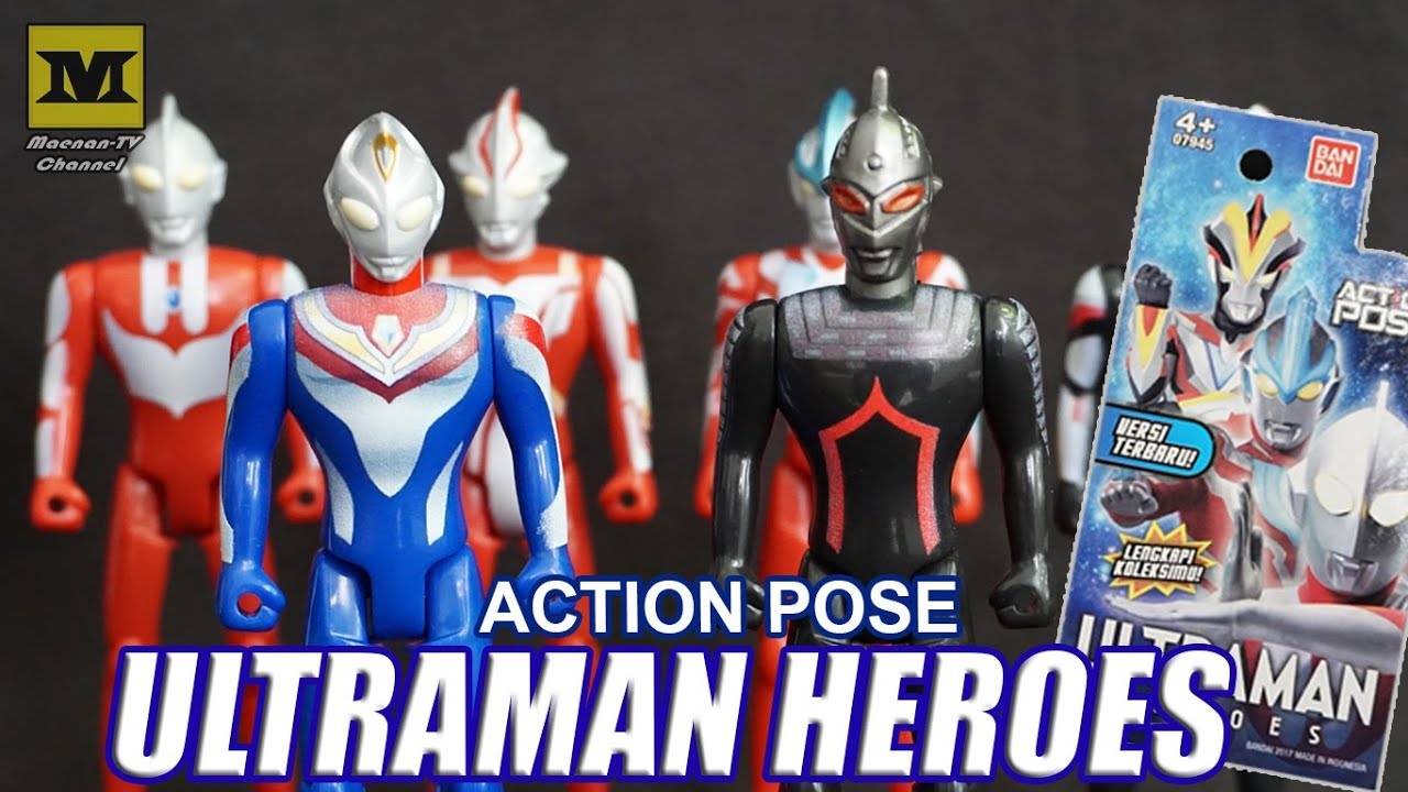 Ultraman  Action Pose DYNA Ultra Seven DARK Hanya di 