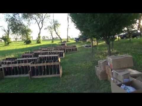 July 5th Insane Backyard Fireworks Show Setup Over 120 Cakes