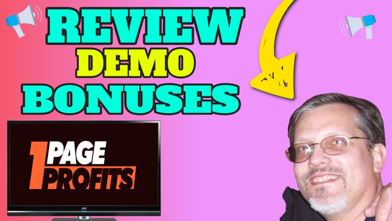 1 Page Profits Review Demo and Bonuses Rating ⭐⭐⭐⭐⭐ YouTube