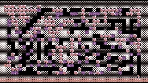 Boulder Dash for profs - Sendy Dash 2 Cave 16