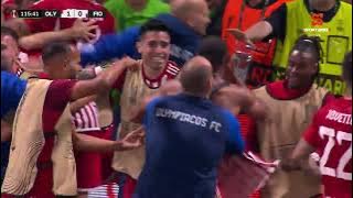 UEFA Europa Conference | Olympiacos vs Fiorentina 1 - 0 | winning goal by A. El Kaabi