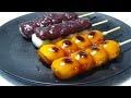 スーパーで売ってるうまい『串だんご』 みたらしとつぶあん
