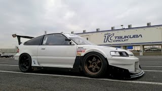 Tsukuba Circuit TC2000 CR-X 59.573 Time Attack