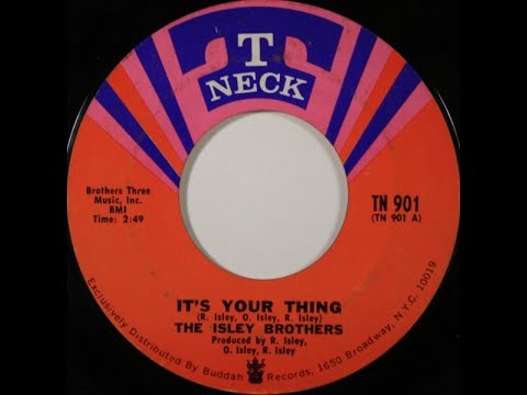 THE ISLEY BROTHERS: "IT'S YOUR THING" [Lyrics Included]. 2-16-1969. (HD HQ 1080p).