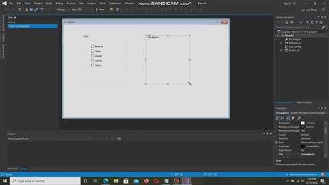 The use and comparisson of group box, check box and radio button