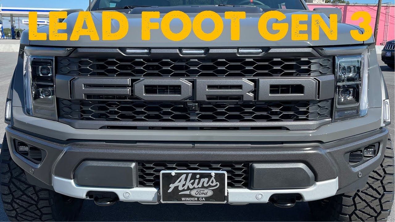 Gen 3 LEAD FOOT 2021 Ford Raptor Leveled on 325/60/20s for Kirk YouTube