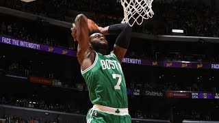 Jaylen Brown Shows Off His Above the Rim Game in LA! | 03.03.17