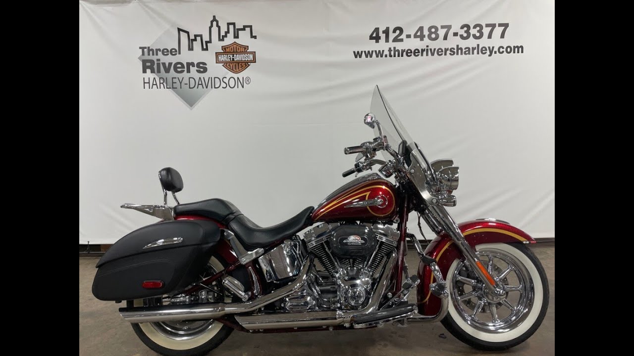 softail deluxe cvo 2014