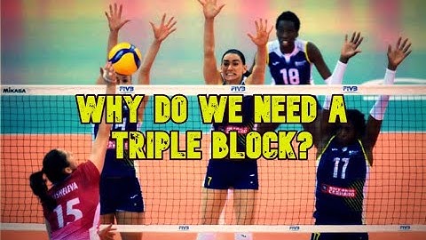 WHY do we need a TRIPLE BLOCK? | Volleyball Explained