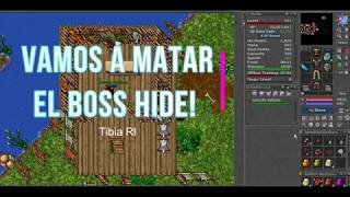 Matando al boss Hide! Tibia