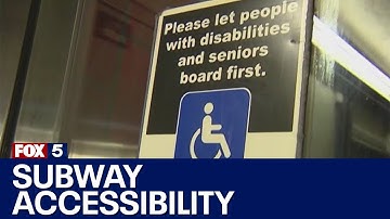 Subway accessibility for people with mobility disabilities