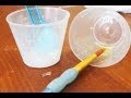 How to clean RESIN out of brushes and containers for re-use super easy