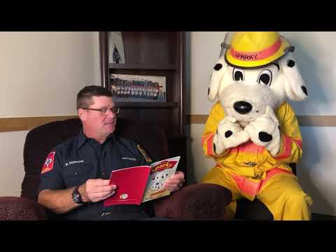 Story Time with Sparky the Fire Dog!