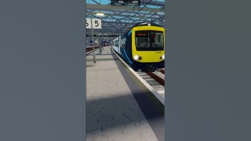 Class 170 departs Stepford Central  #train #scr #roblox