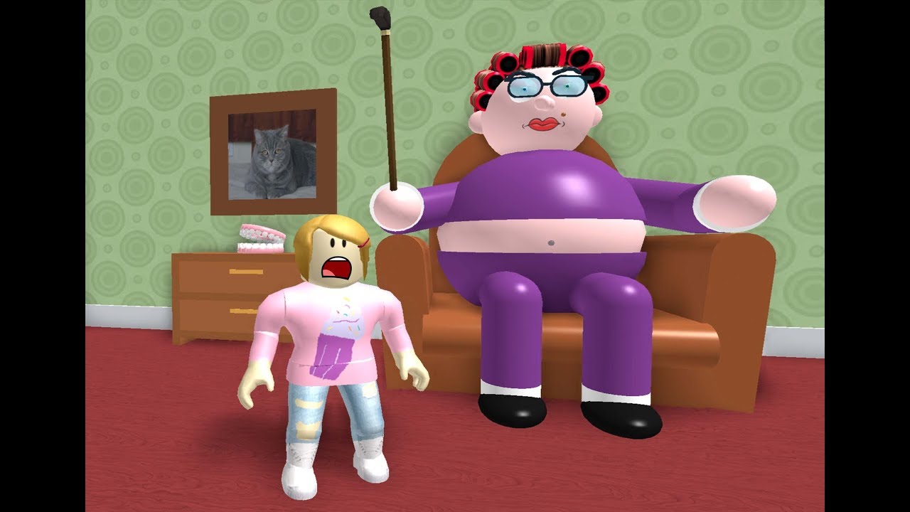 Roblox Escape Grandma With Molly Youtube - roblox youtube molly