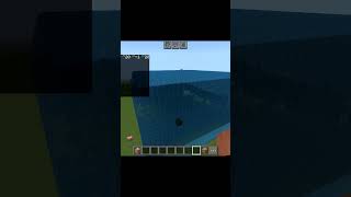 How to make tsunami (minecraft Command Block hack) #minecraft #minecraftshorts #shorts