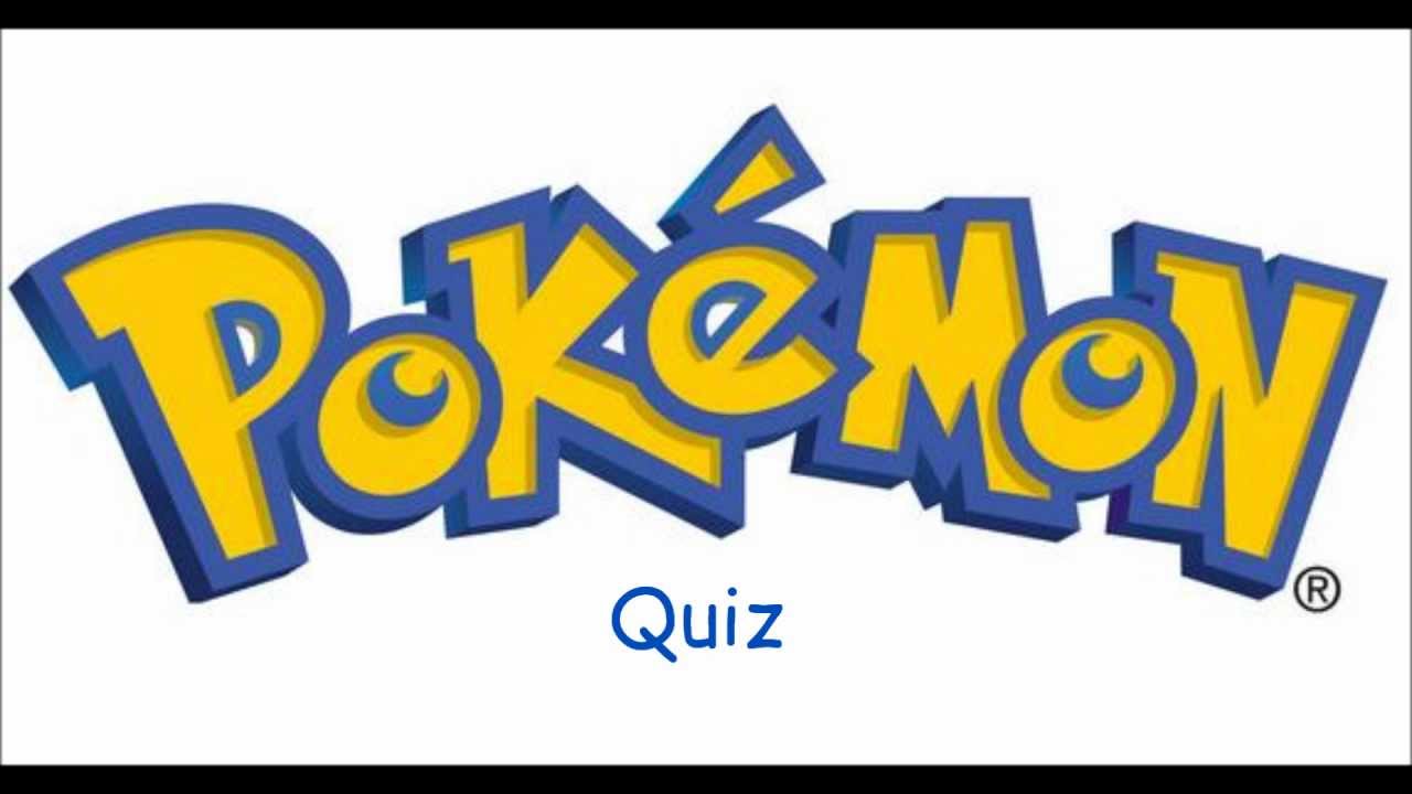 Pokemon Quiz YouTube