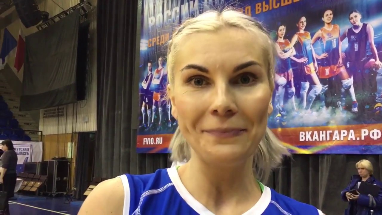 Игрок ВК Ангара Елена Неверова о победе над Рязанью - YouTube