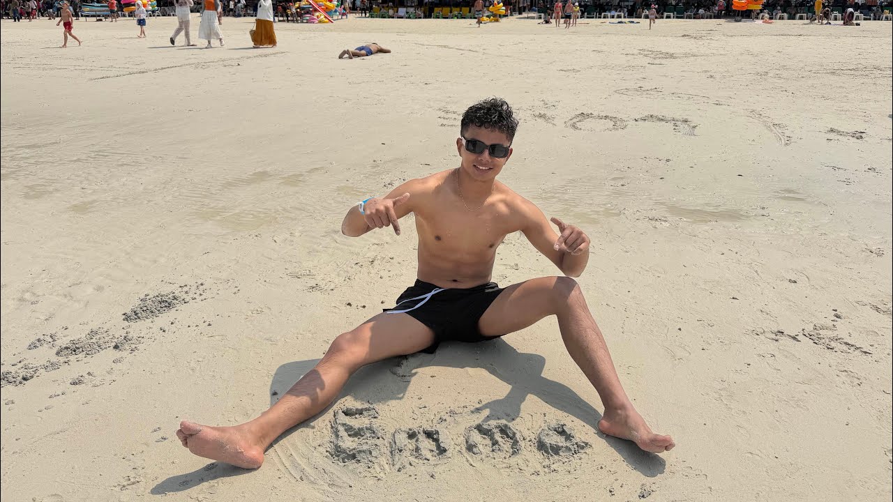 🇹🇭! Coral Island ah hming ka ziak thlap e! #mizoidol #kohlarnisland #mizovlog