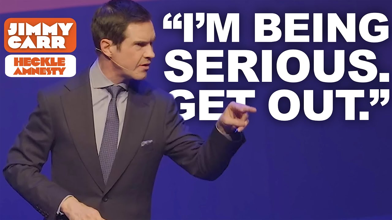 Jimmy Carr Silences Disruptive Heckler! | Jimmy Carr Crowd Work