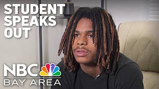 Student speaks after confrontation with Fairfield police officer