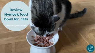 REVIEW NYMOCK FOOD BOWL FOR CATS (English version) - De gelukkige huiskat | Kattengedrag by De gelukkige huiskat 87 views 3 days ago 2 minutes, 43 seconds
