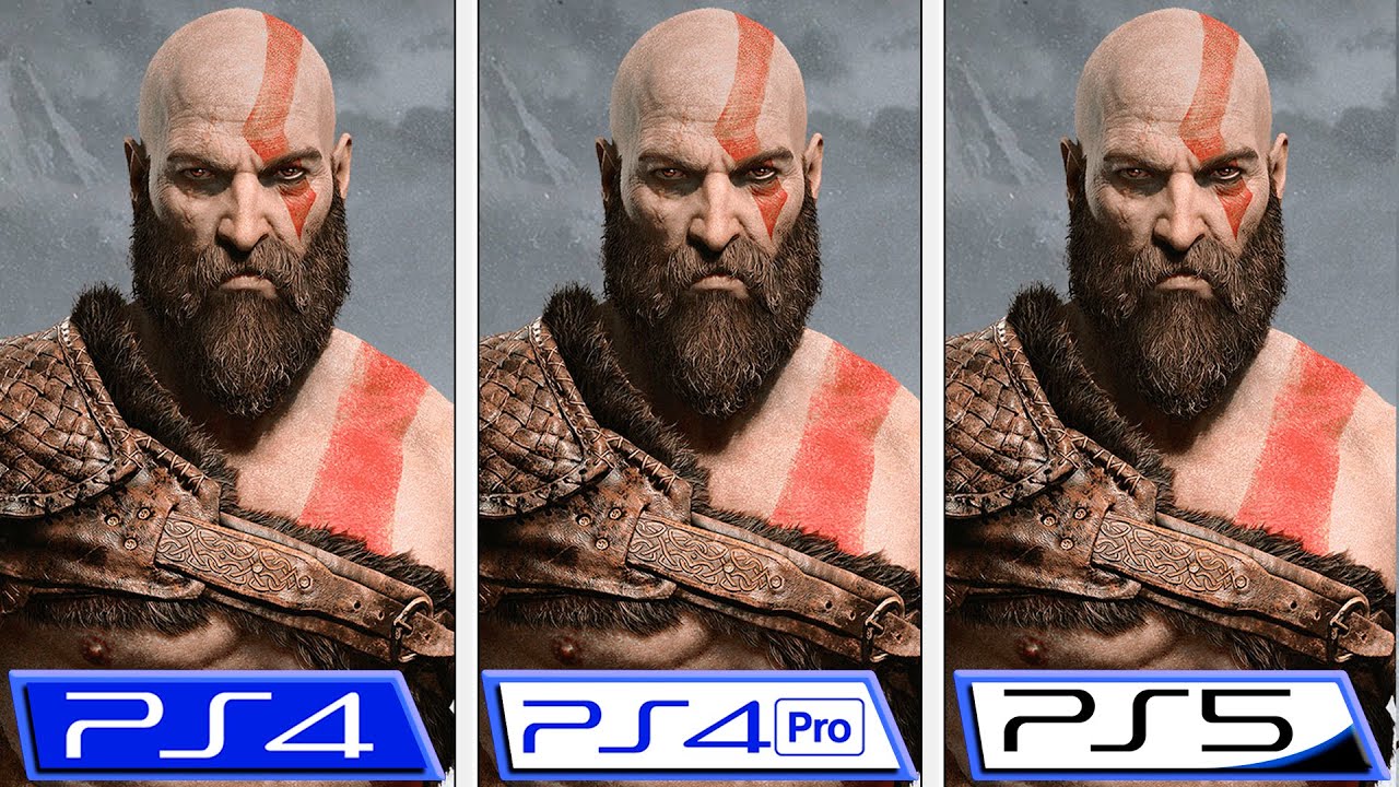 Así se ve God of War: Ragnarok en PS5 vs PS4 Pro y PS4 - Comparación -  Vandal