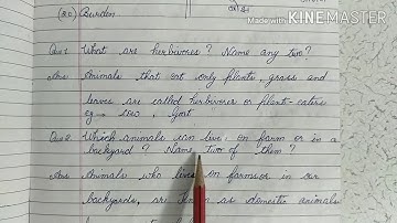 Class-2/E.V.S/Chapter 13/ Animals Part-2