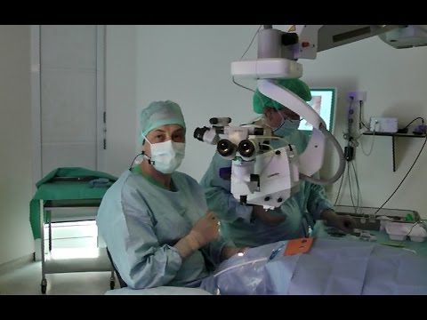 Live-Chirurgie der Augenklinik Sulzbach beim Frankfurt Retina Meeting 2023 – Prof. Dr. Peter Szurman