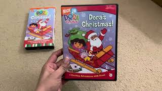 Dora The Explorer: Christmas VHS/DVD Comparison