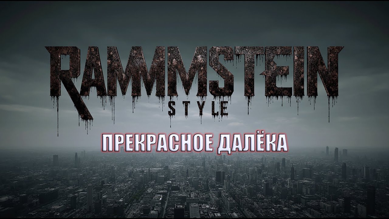 Rammstein Style | Прекрасное далёко на немецком  Industrial Metal Cover #rammsteinstyle #metal