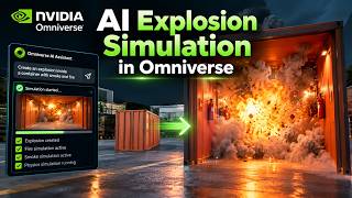 NVIDIA Omniverse + AI | Creating Fire, Fluid & Explosions with Kit Extensions