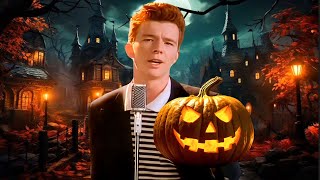 Rick Astley Celebrates Halloween