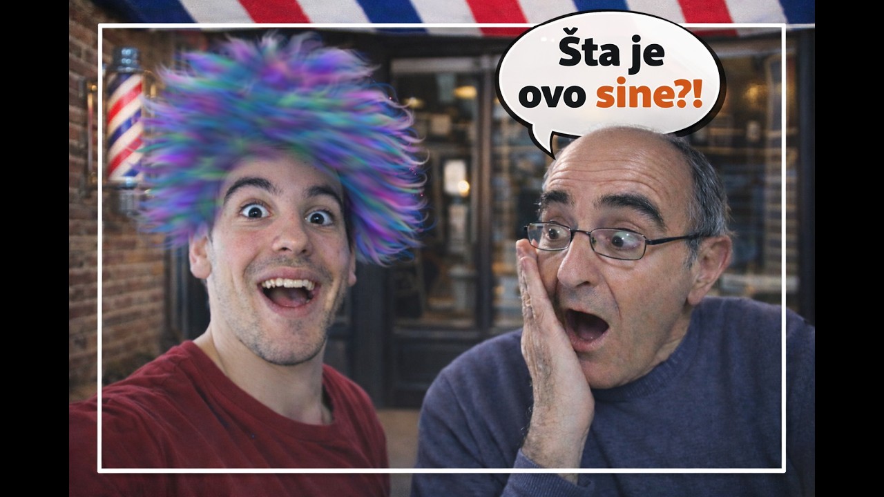 PRENKUJEM ZOKIJA DA SAM SE OFARBAO (Nova frizura)