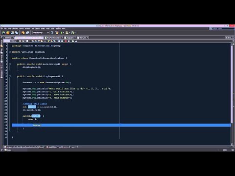 Java Programming Tutorial 23: Phone Book Pt. 1