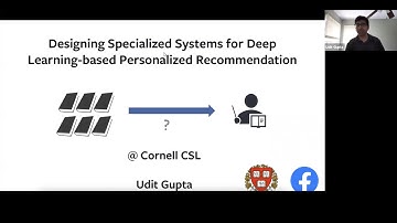 [Alumni Talk] Designing Specialized Systems for Deep Learning-based Personalized Recommendation