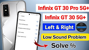 Infinix GT 30 pro 5g plus earphones low sound problem | infinix gt 30 5g plus sound problem 