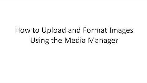 [Wordpress] How to Upload and Format Images Using the Media Manager