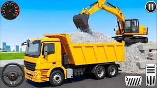 Railroad Builder Simulator 3D - Highway Excavator Construction JCB - Android GamePlay