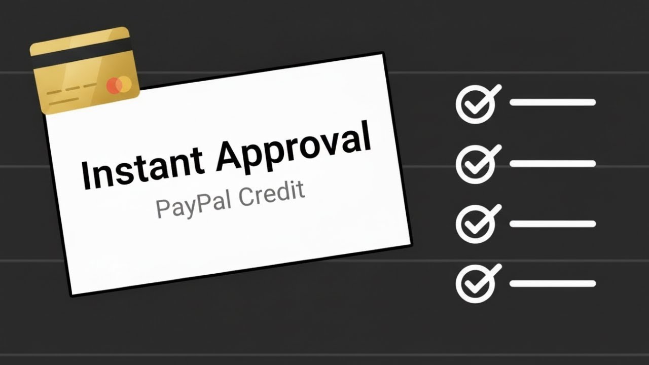 How can I get approved for PayPal Credit instantly? - Step by Step